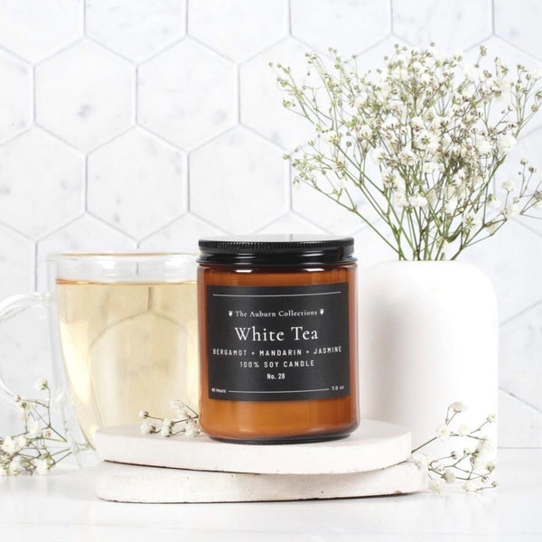 WHITE TEA SOY WAX CANDLE