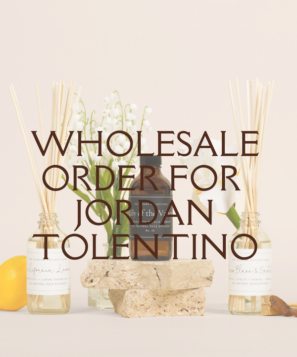 WHOLESALE ORDER FOR JORDAN TOLENTINO