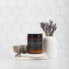 WHITE SAGE & LAVENDER SOY WAX CANDLE
