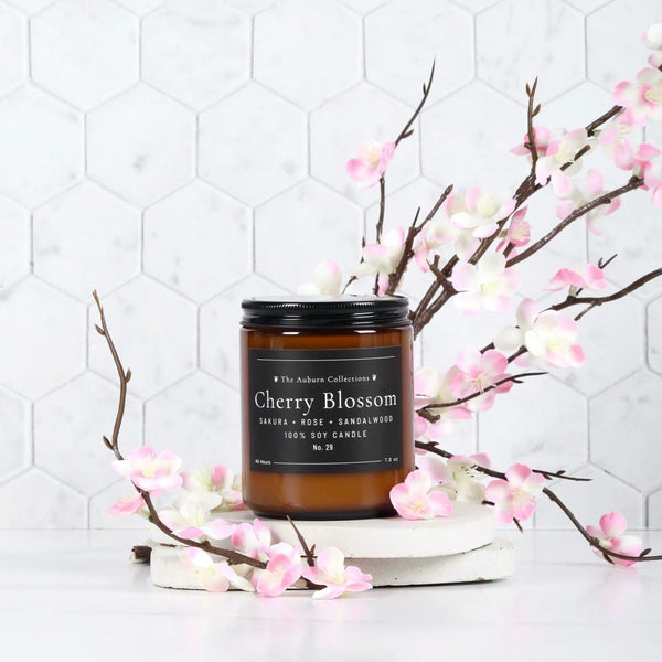 JAPANESE CHERRY BLOSSOM  SOY WAX CANDLE