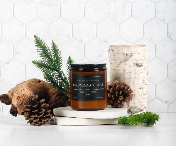 PINEWOOD TRAILS SOY WAX CANDLE