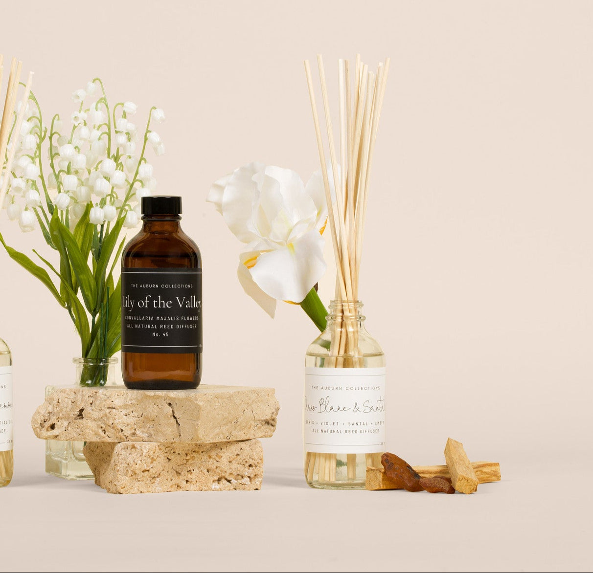 ALL NATURAL REED DIFFUSER + REED STICKS
