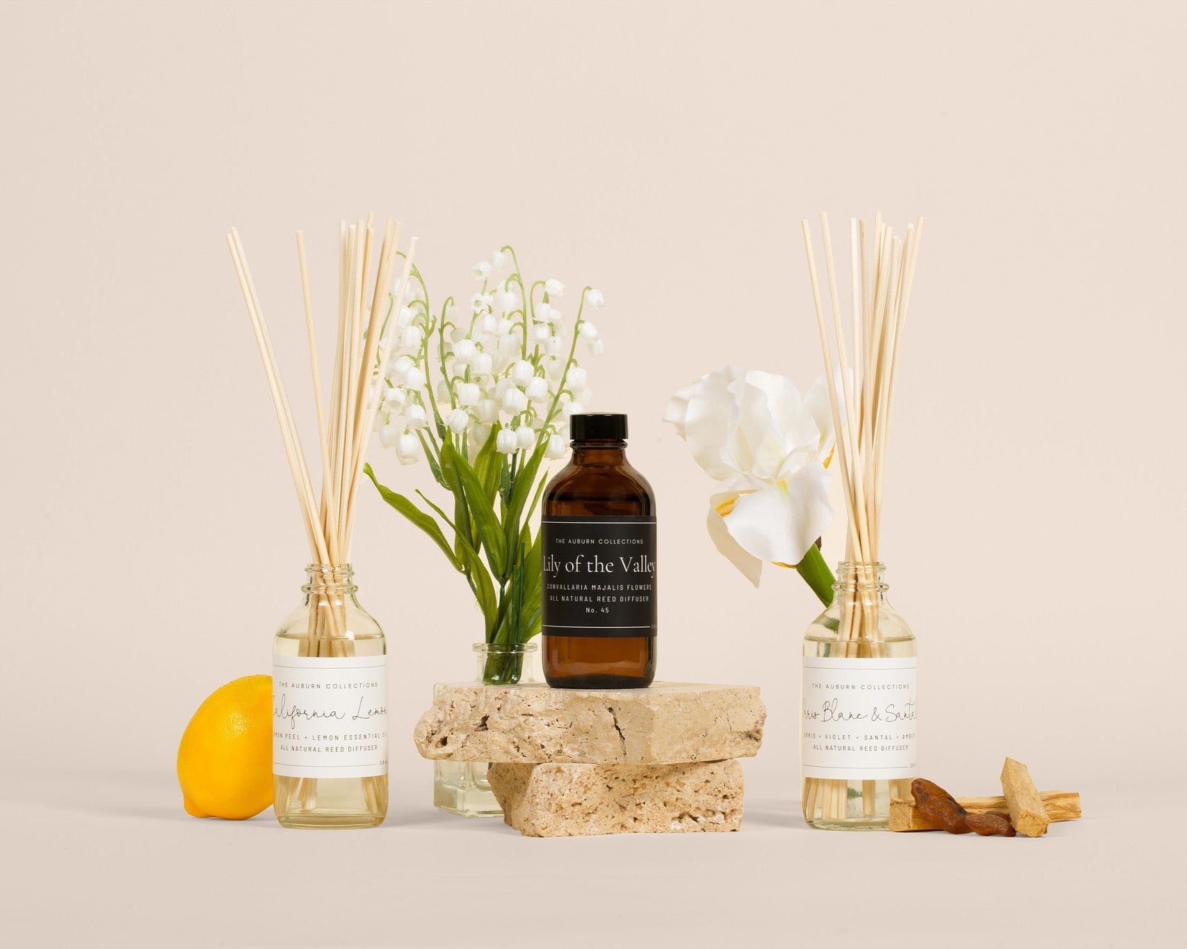 ALL NATURAL REED DIFFUSER + REED STICKS