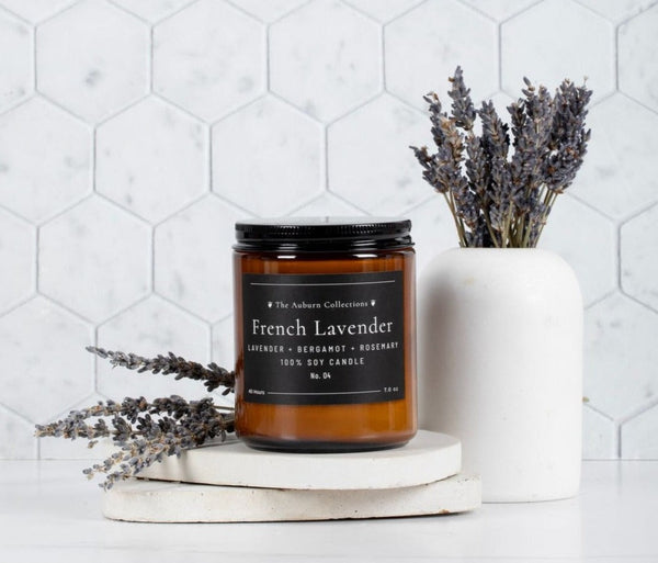 FRENCH LAVENDER SOY WAX CANDLE