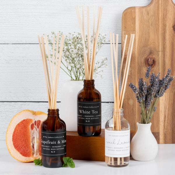 ALL NATURAL REED DIFFUSER + REED STICKS