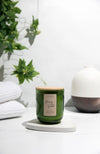 HONEYSUCKLE JASMINE GREEN TUMBLER SOY CANDLE