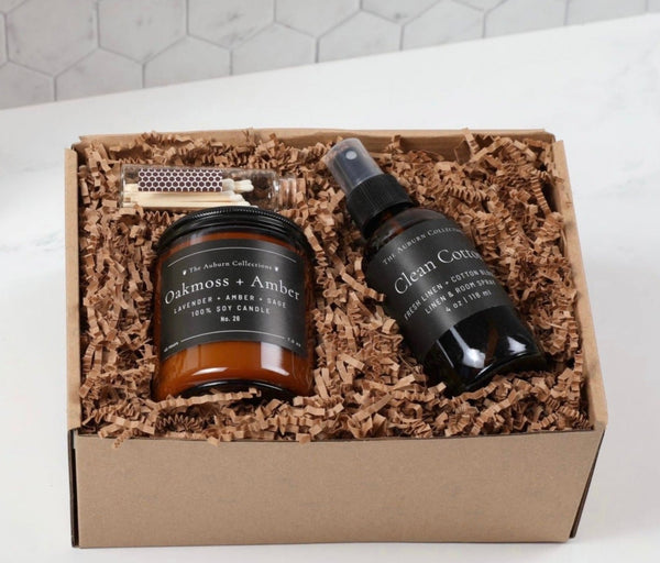 SOY CANDLE & ROOM SPRAY GIFT SET