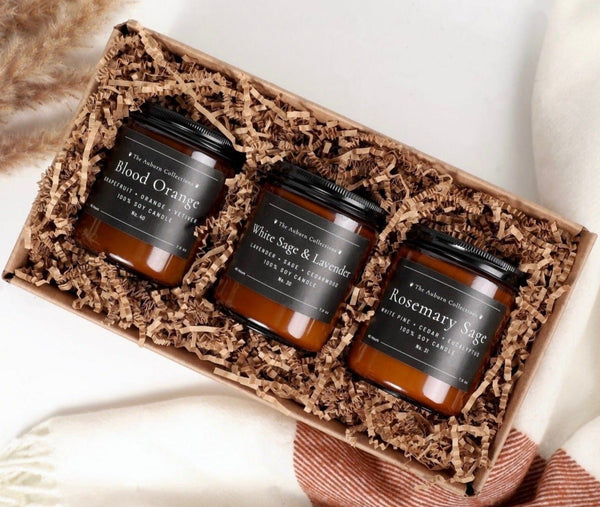 THE 3 PACK SPRING AROMATHERAPY CANDLE SET