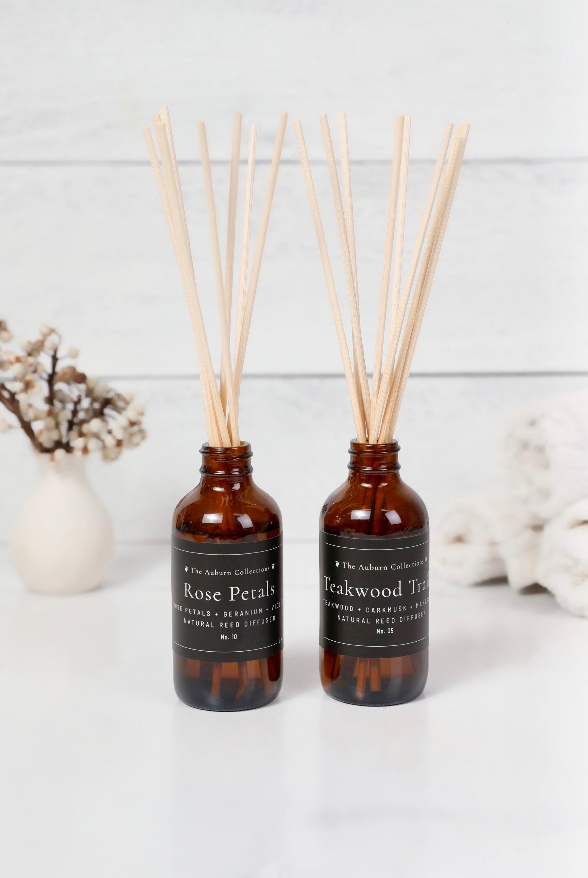 ALL NATURAL REED DIFFUSER + REED STICKS