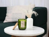 GINGER & SPICE GREEN TUMBLER SOY CANDLE